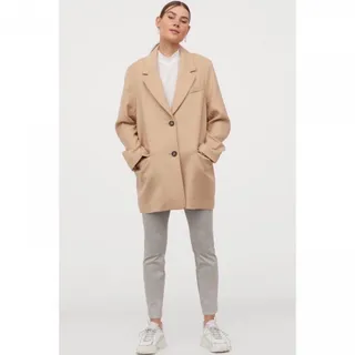 کت آستر دار h&m