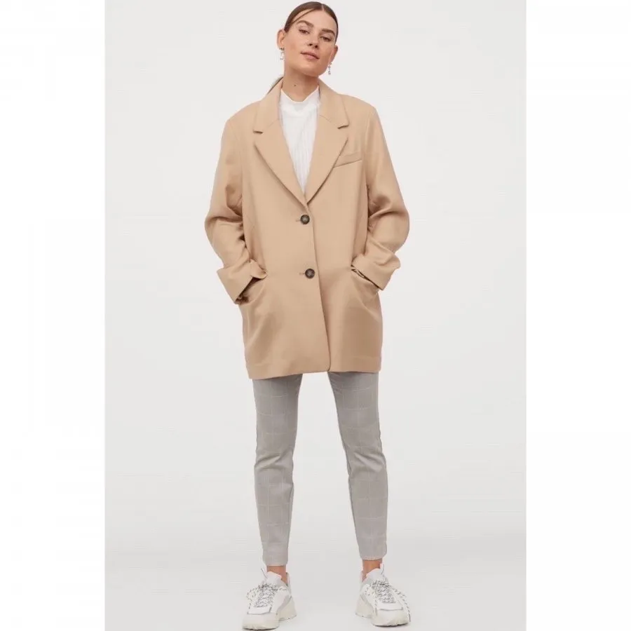 کت آستر دار h&m
