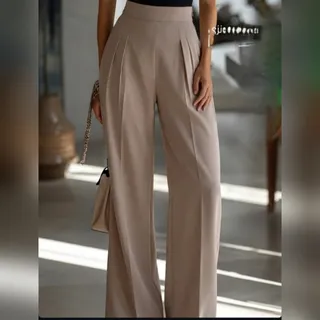 شلوار بگ پارچه ای
