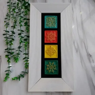 قاب عکس طرح کاشی