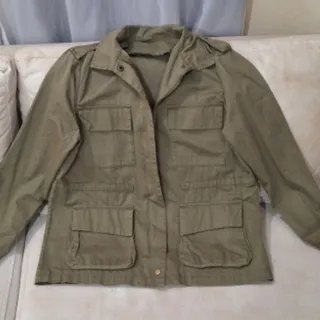 کت کتان سبز وارداتی