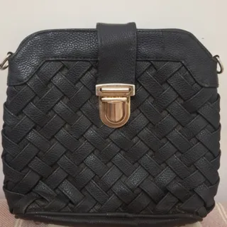 کیف چرم زنانه مشکی
