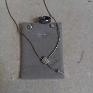 نیم ست نگین دار