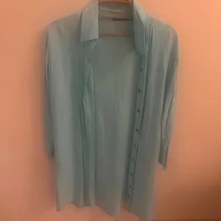 شومیز دخترانه ابی