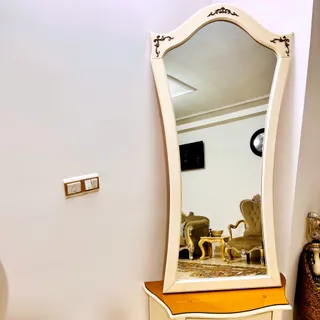 آینه و کنسول چوبی