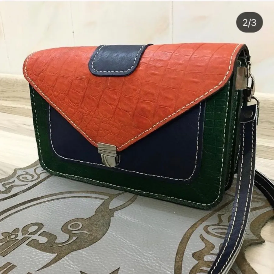 کیف چرم دست دوز