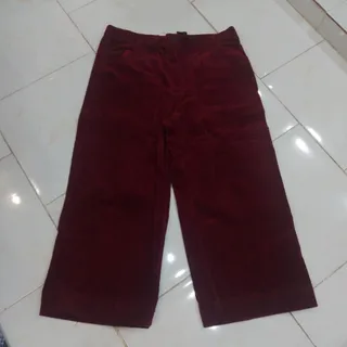 شلوار بگ مخمل برند H&M