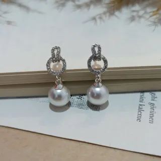 گوشواره مرواریدی زیبا