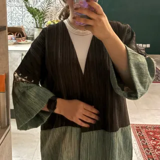 مانتو سنتی پارچه دستبافت