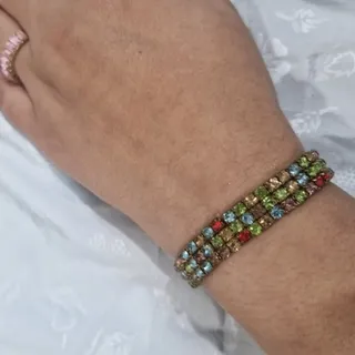 دستبند نگینی شیک