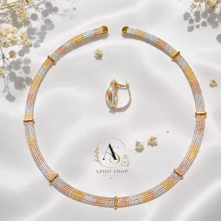 نیم ست ژوپینگ طرح طوق