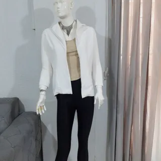 مانتو کتی سفید