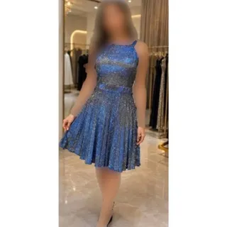 پیراهن کوتاه شاینی