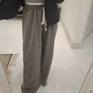 شلوار بگ پارچه ای