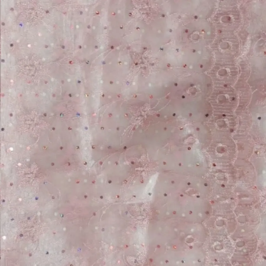 پارچه تور کار شده