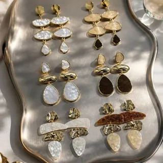 گوشوار رزینی