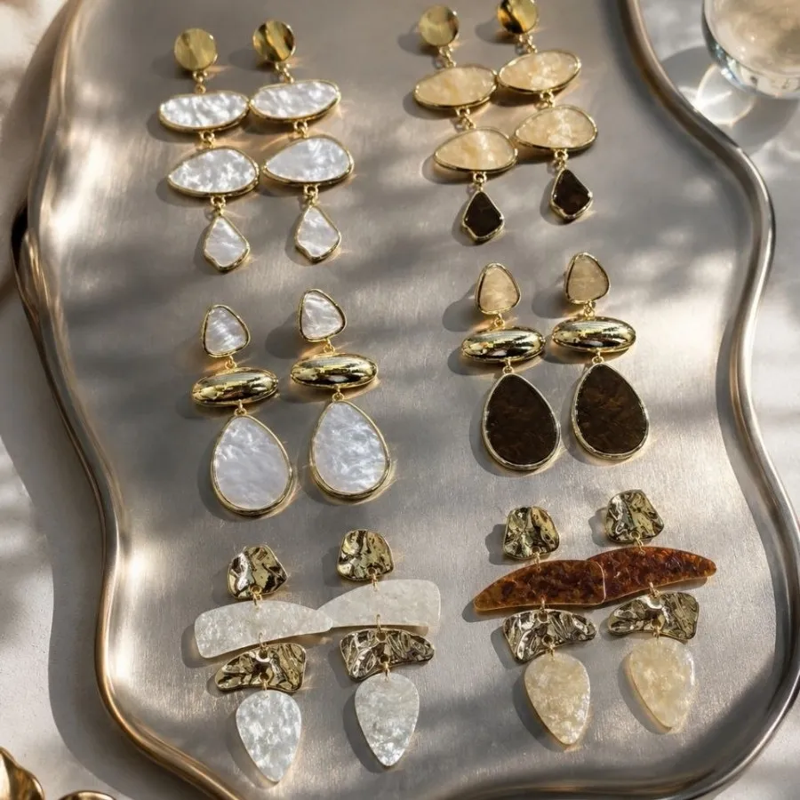گوشوار رزینی