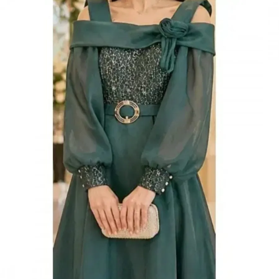 لباس مجلسی سبز