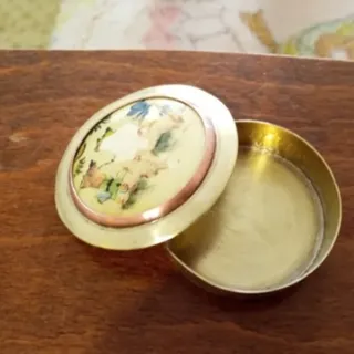 جا جواهری برنجی آنتیک