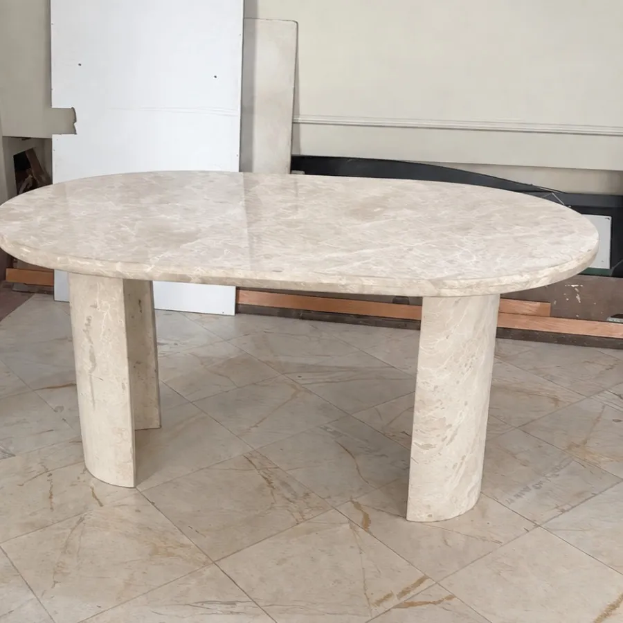 میز ناهارخوری سنگی6نفره