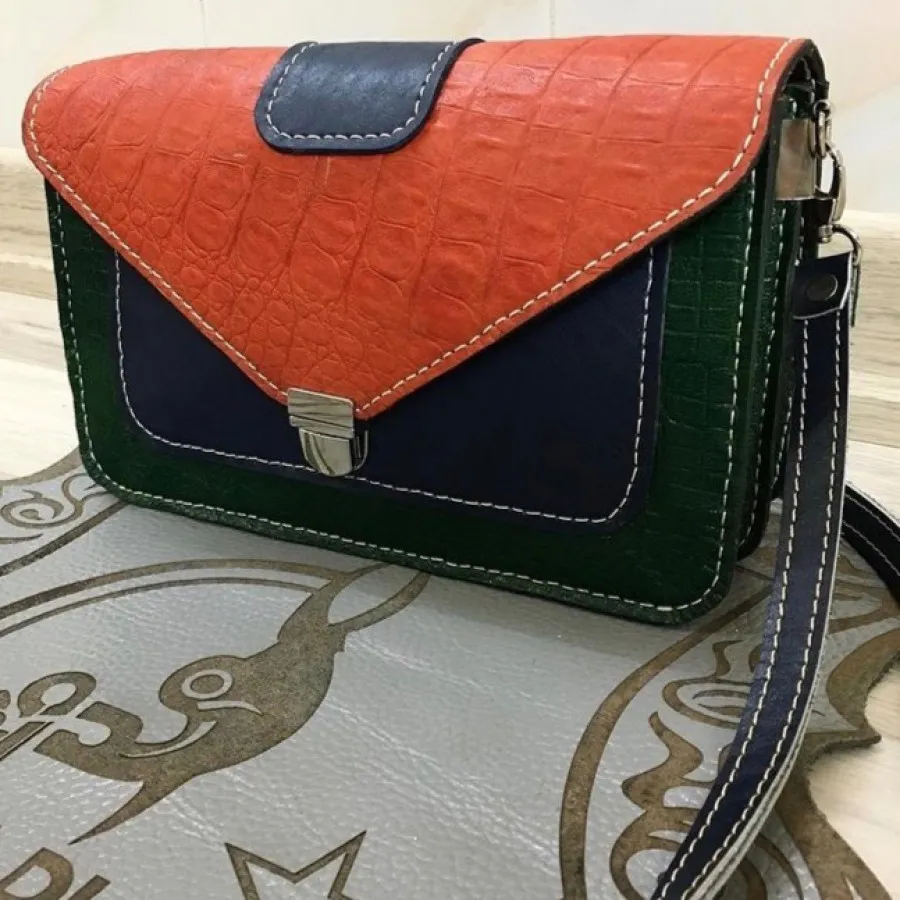 کیف چرم دست دوز
