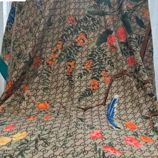 روسری ابریشم قواره دار