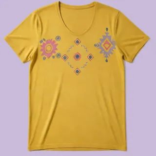 تیشرت زرد