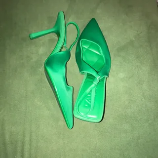کفش زارا سبز