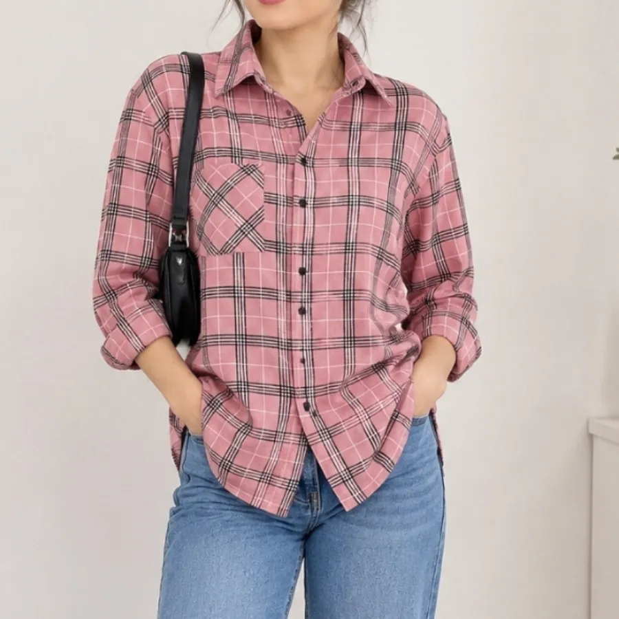 شومیز نخ پنبه وارداتی