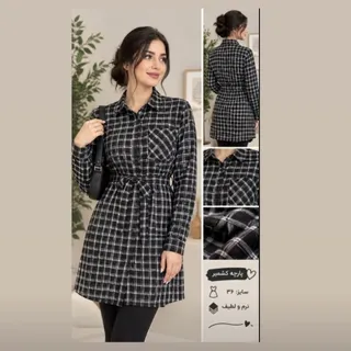 پیراهن مانتویی اسمارا