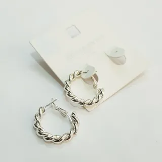 گوشواره حلقه ای اسپیرال