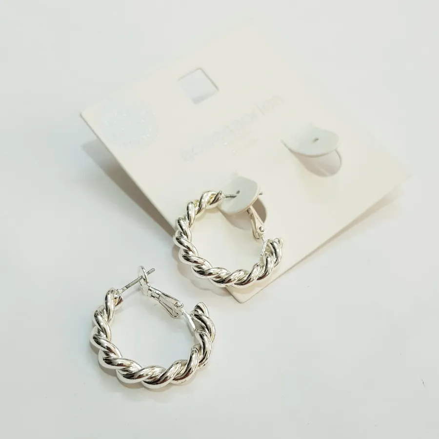 گوشواره حلقه ای اسپیرال