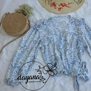 شومیز گل آبی دلبر??