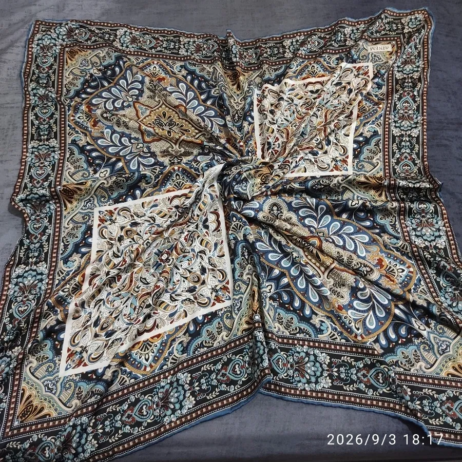 روسری مجلسی ابریشم