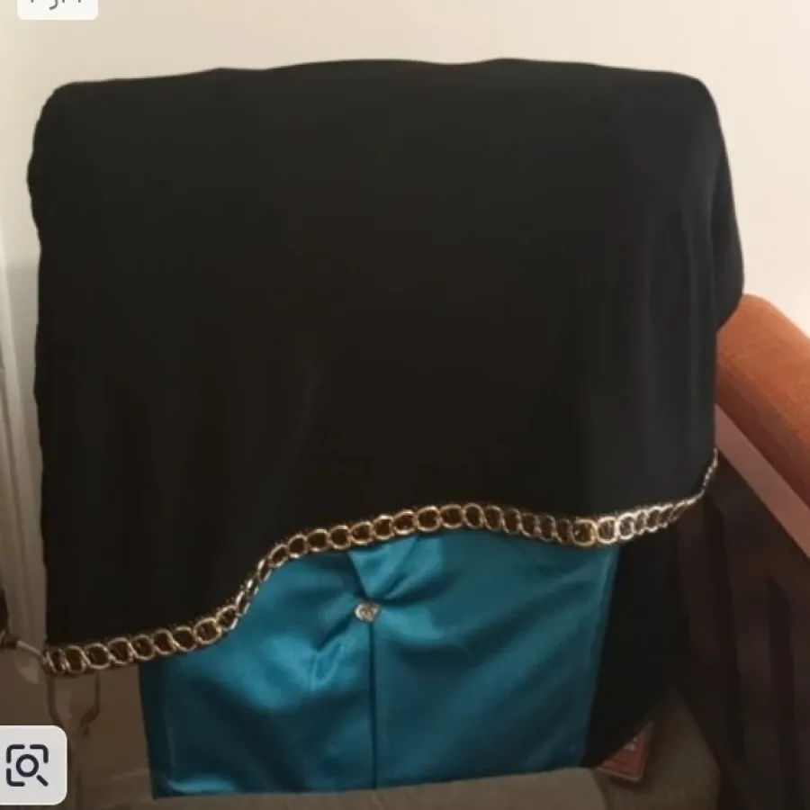 روسری کرپ مجلسی زری