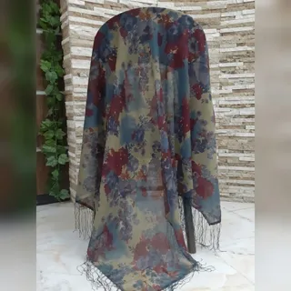 روسری  ابرنگی ریشه دار