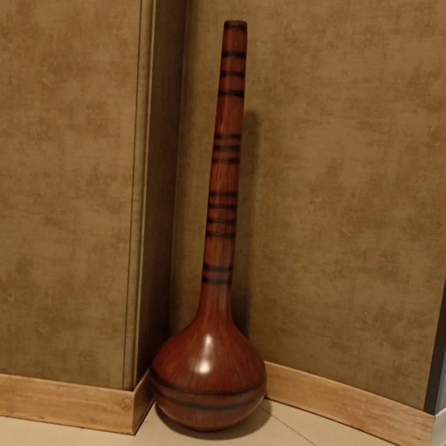 گلدان چوبی