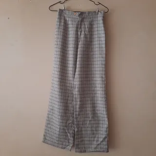شلوار بگ چارخونه