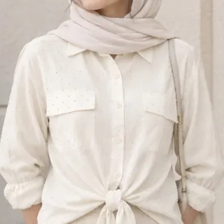 شومیز نگین دار