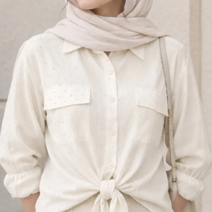 شومیز نگین دار
