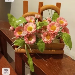 دکوری چوبی گل مینا