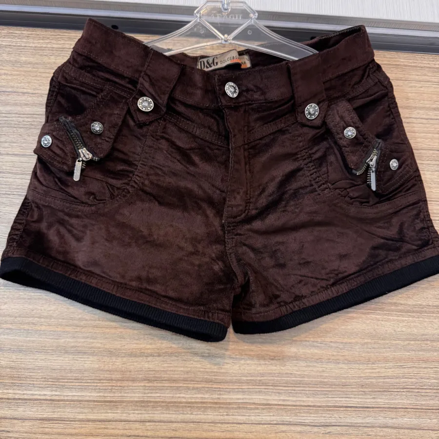 شورتک مخمل جیر d&g