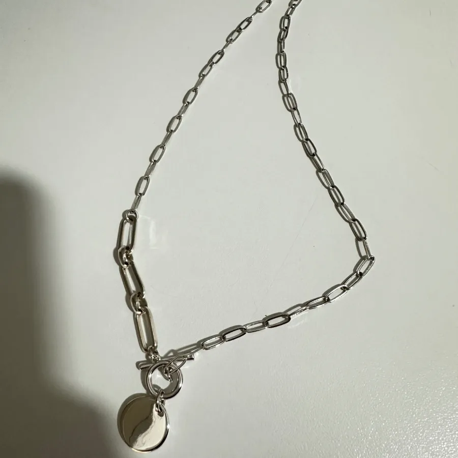 گردنبند سکه ای استیل