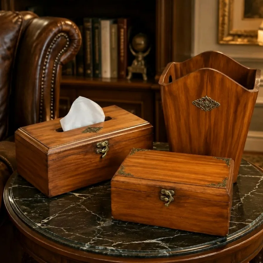 ست سطل و جا دستمال