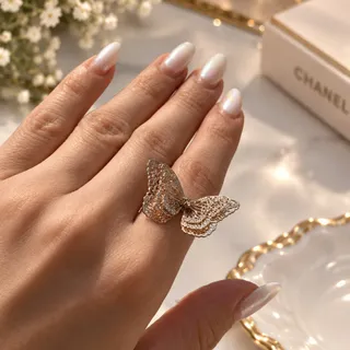 انگشتر پروانه وارداتی