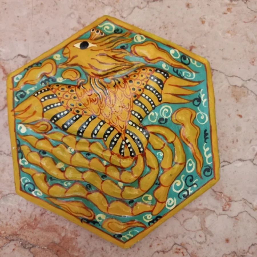 دیوار کوب سفالی