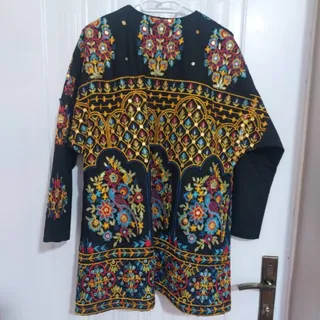 مانتو سوزن دوزی شده