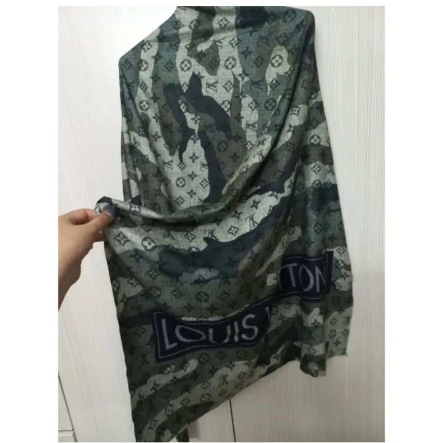 شال سبز چیریکی موهر پاییز