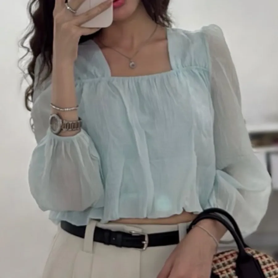 شومیز آبی پینترستی??