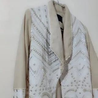 مانتو مجلسی خامه دوزی